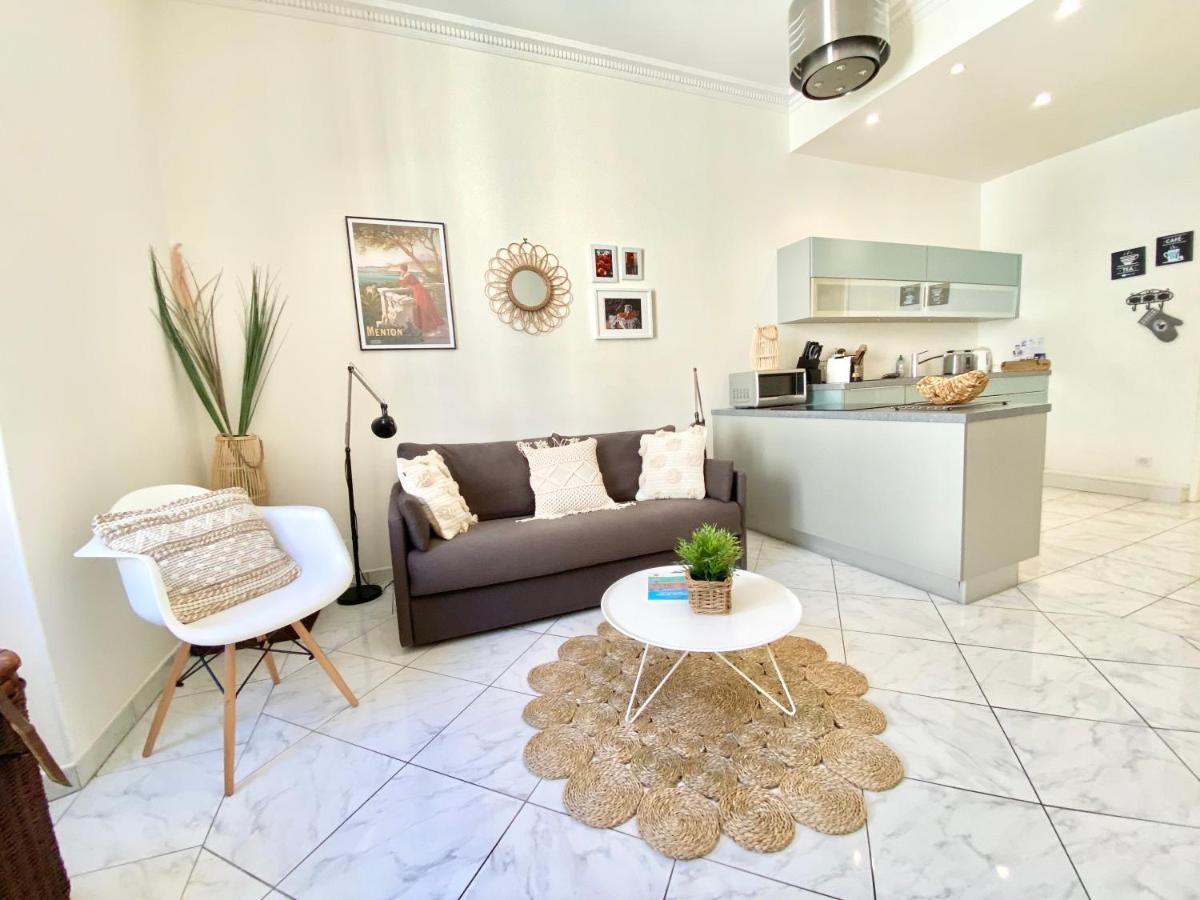 Appartement La piètonne à Menton Extérieur photo