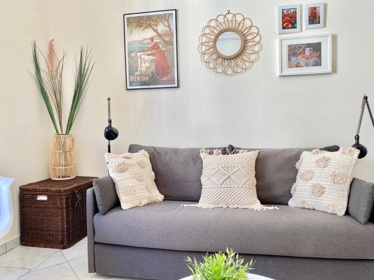 Appartement La piètonne à Menton Extérieur photo