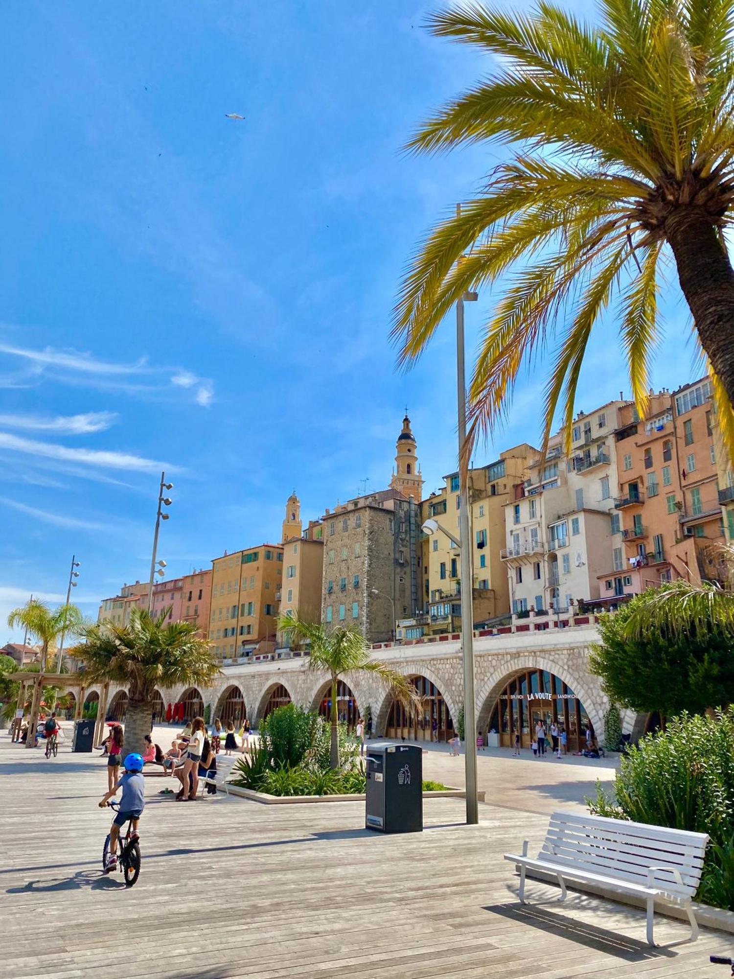 Appartement La piètonne à Menton Extérieur photo
