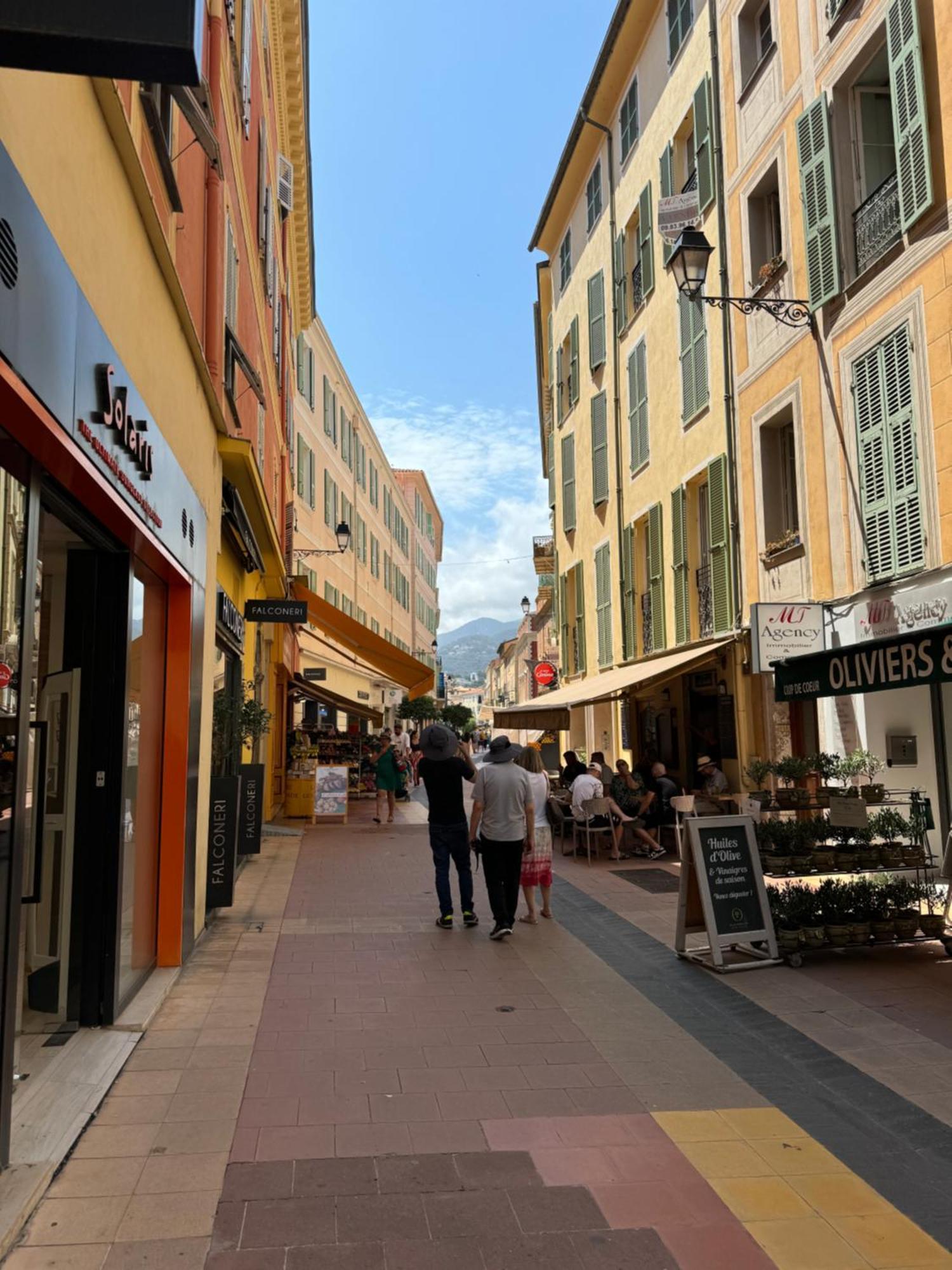 Appartement La piètonne à Menton Extérieur photo